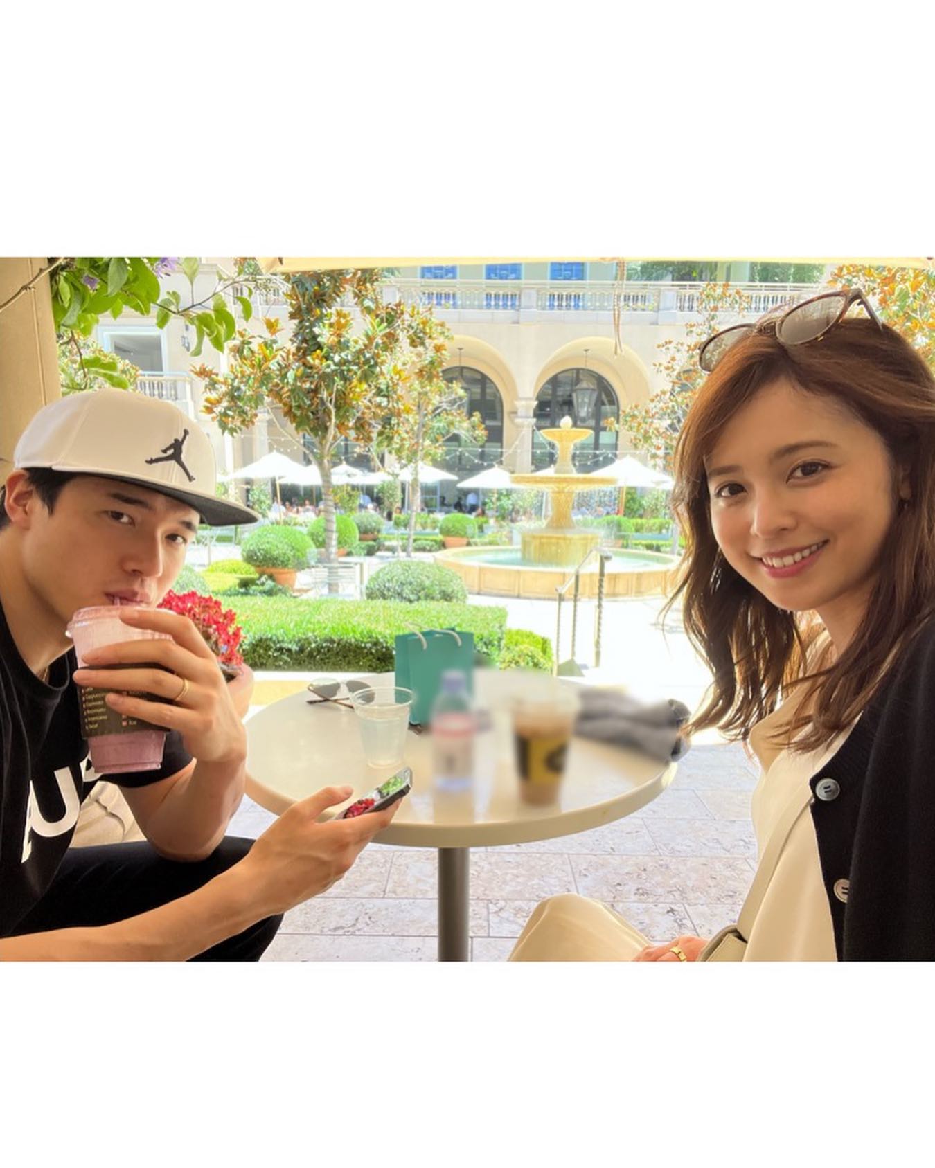 😍😍😍渡边雄太娇妻为杂志拍摄婚纱写真